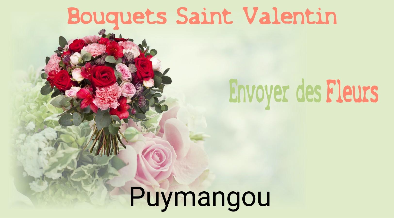Roses de Saint-Valentin livrées à Puymangou